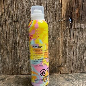 Amika | Silken Up | Dry Conditioner | 5.1 0z |Vibrant Yellow and Pink | Fragrant